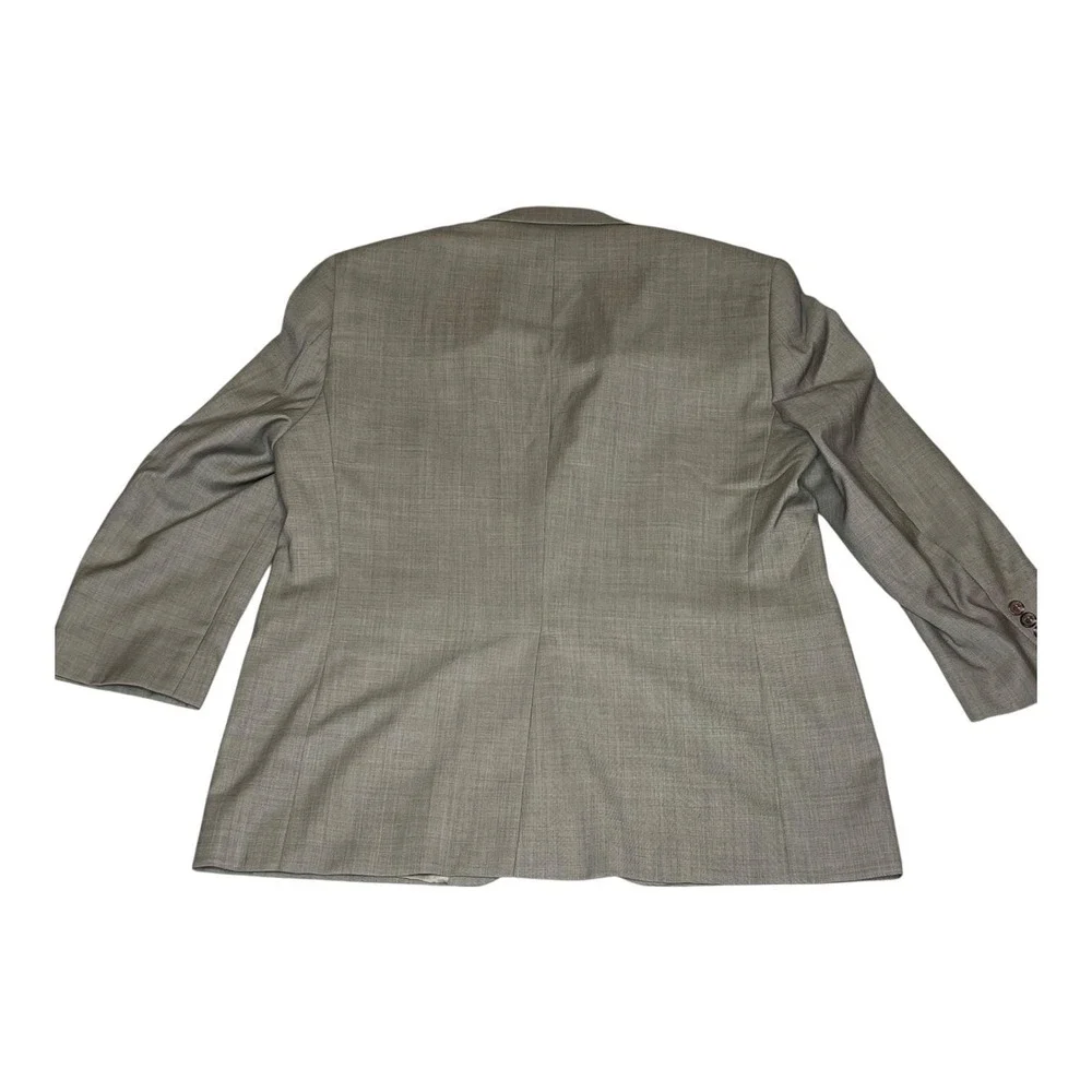 Lauren Ralph Lauren Suit Mens 40S 38x27 Gray 100% Wool 2‎ Button 2 Piece Pleated